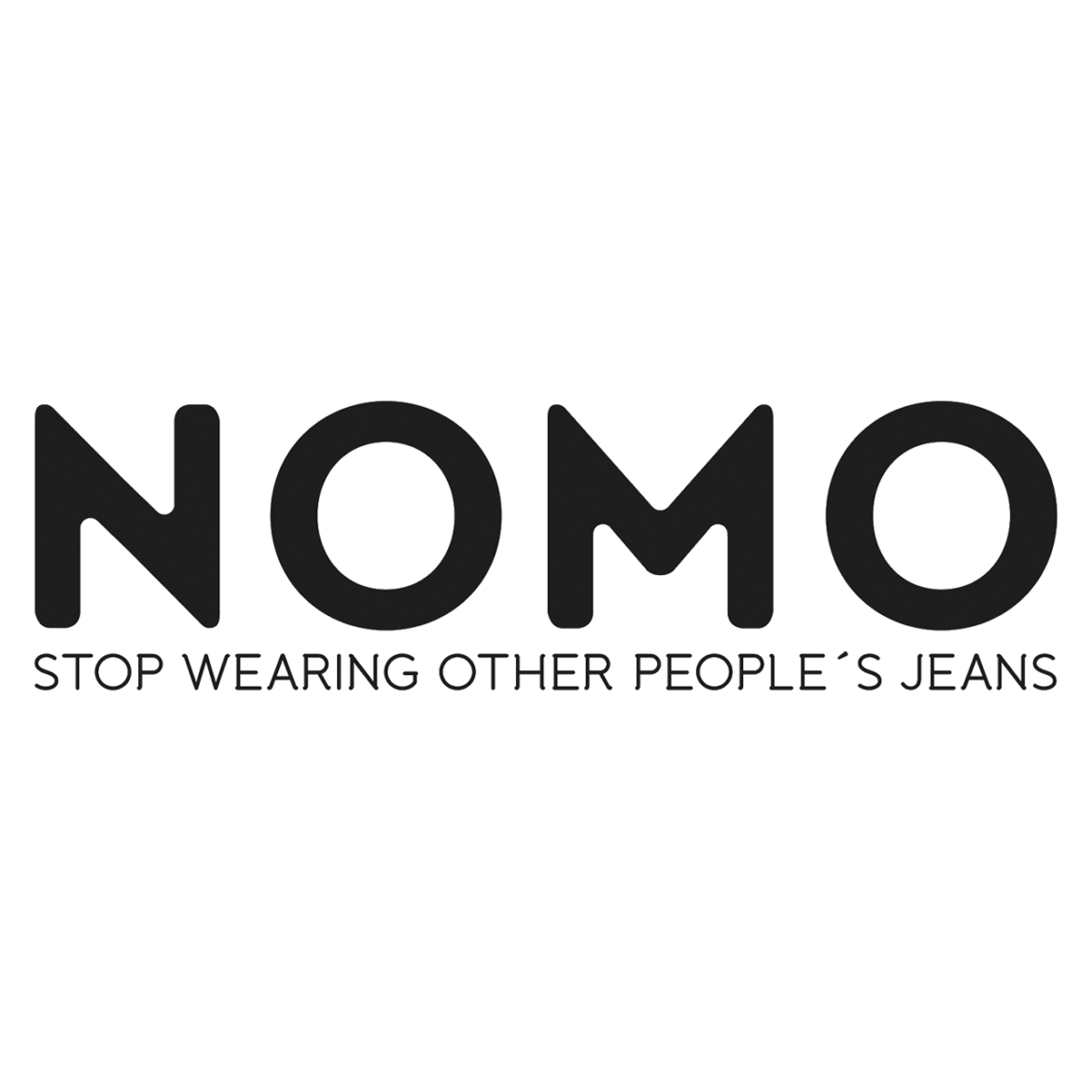 Logo NOMO, black & white